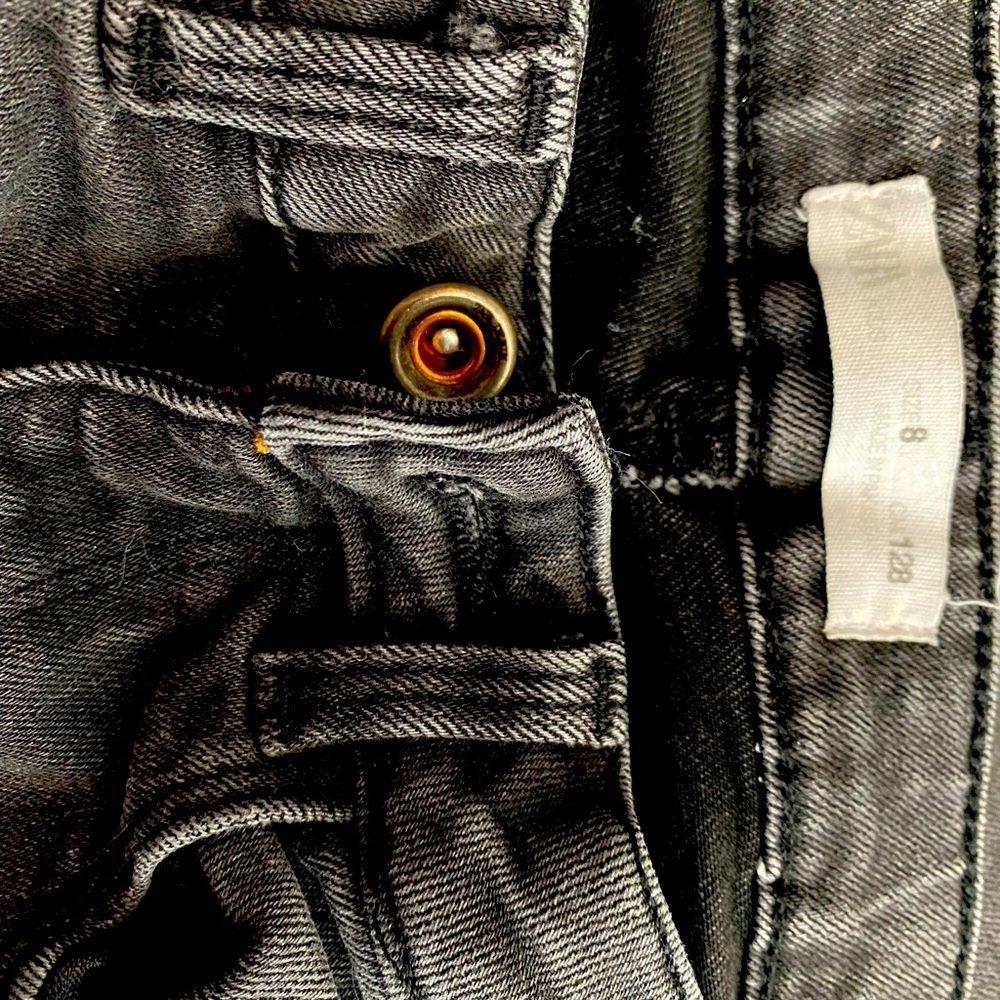 Zara Skinny girls Jeans size 8 with adjustable waist
